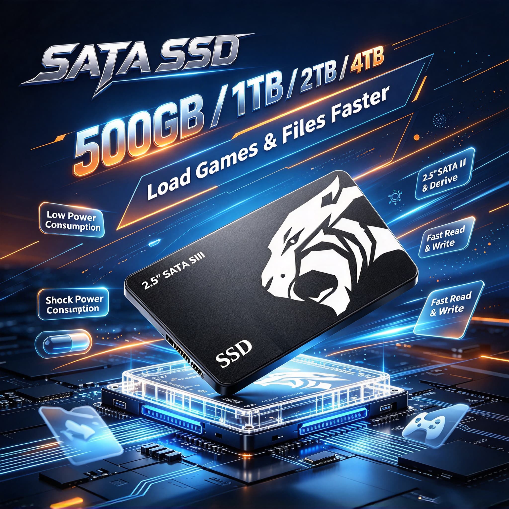 Ssd 500Gb - 2.5 Inch SATA III SSD 500GB