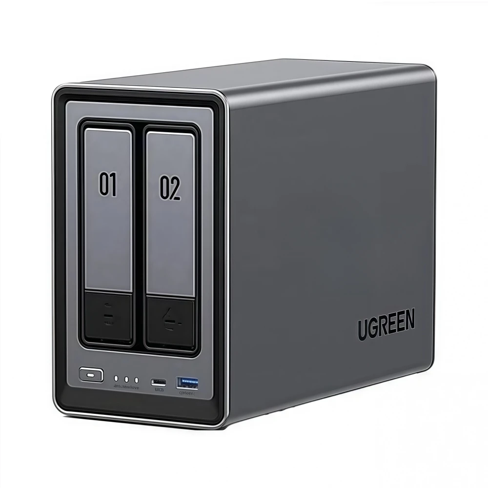 Nvme Ssd - 2 Bay NAS Intel N100 Quad