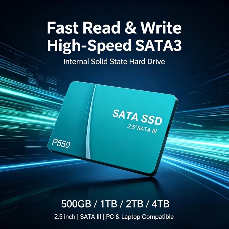 P550 2.5 SATA III SSD 500GB 3D - Ssd 500Gb recension och pris