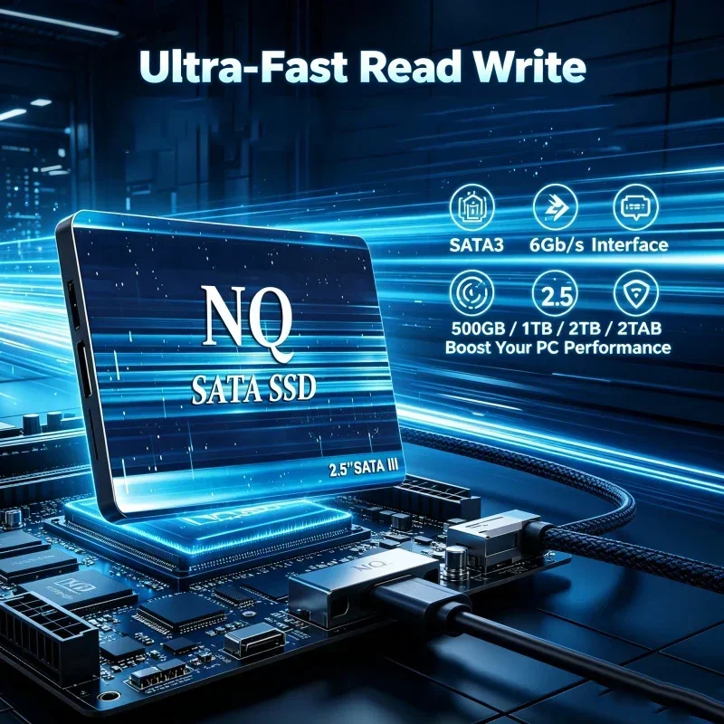 NQ 2.5 Inch SATA III SSD 500GB - Ssd 500Gb recension och pris