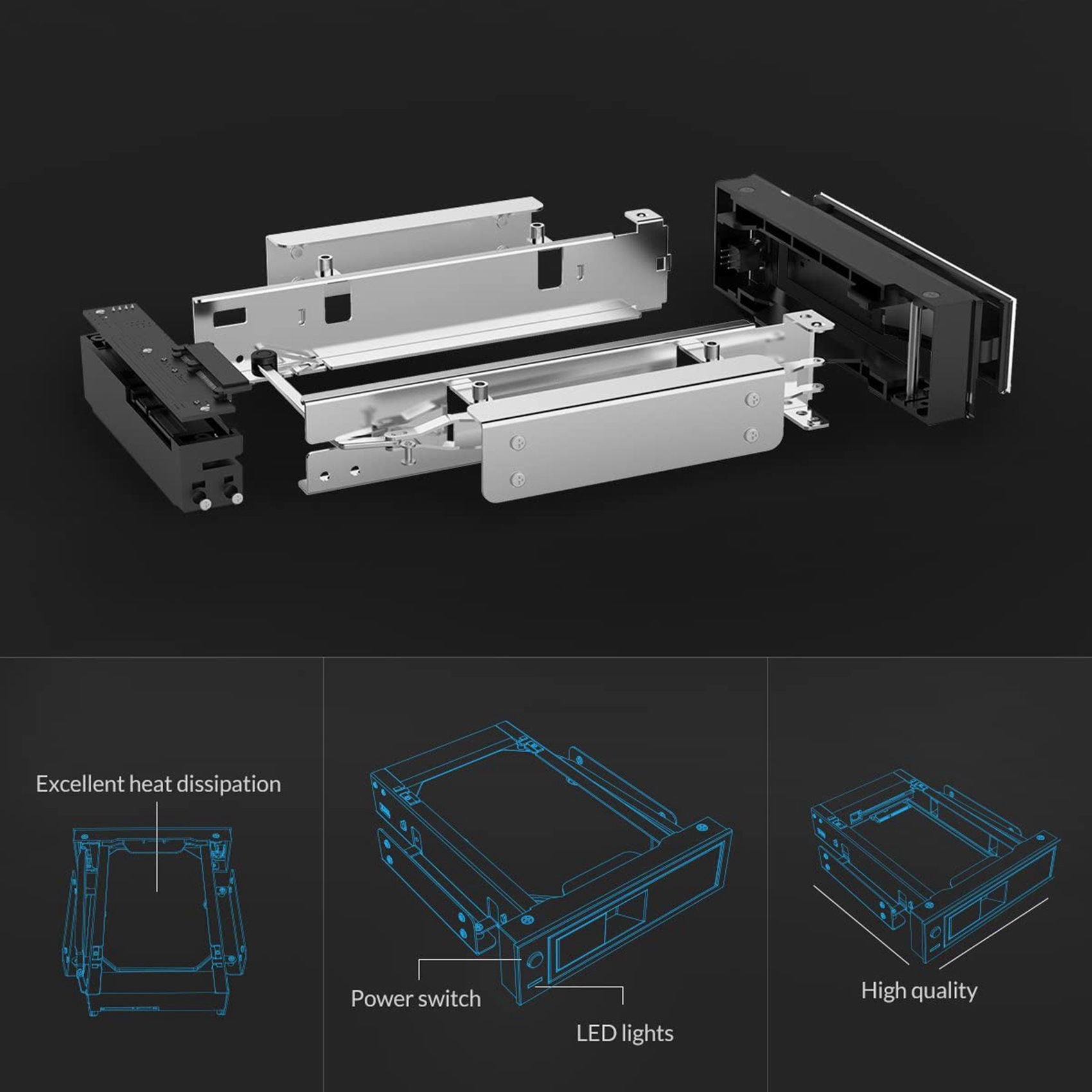 【DT56】1106SS 5.25 Trayless Hot - Sata Ssd recension och pris