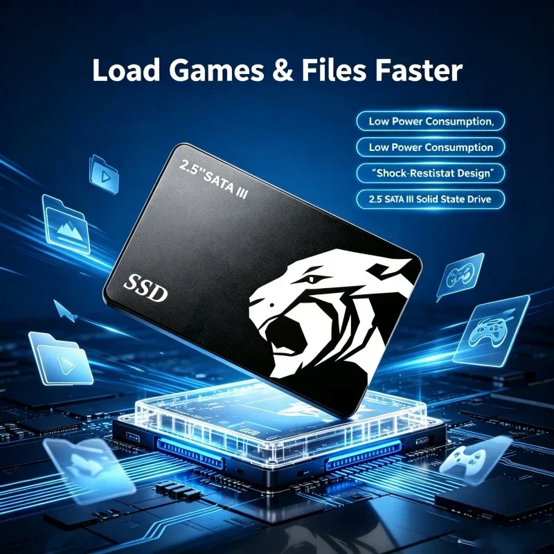 2.5 Inch SATA III SSD 500GB 1T - Ssd 500Gb recension och pris