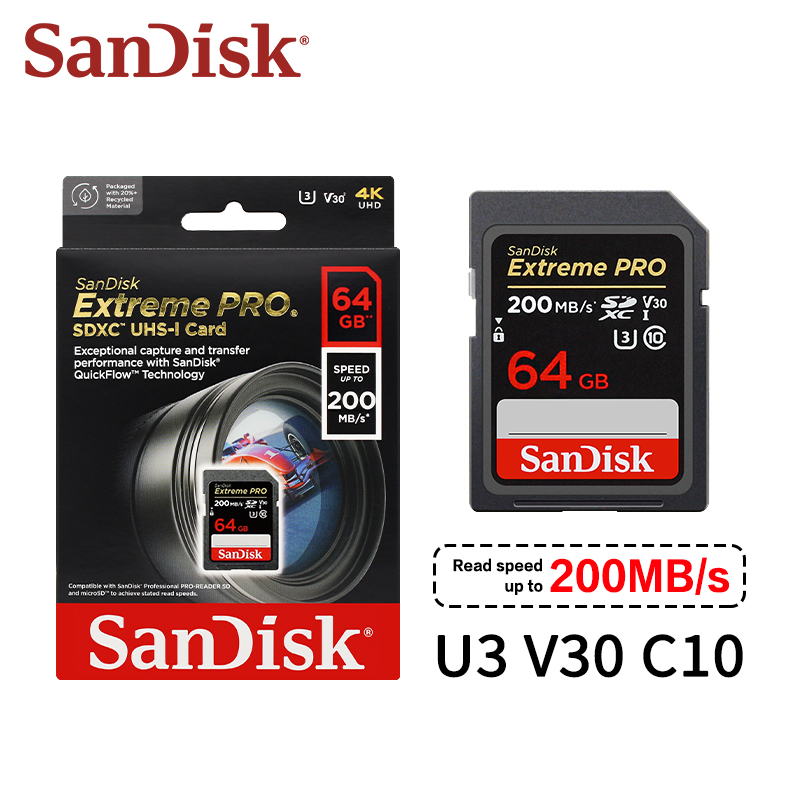 SanDisk Extreme PRO SDHC SDXC  - Memory Card Ssd recension och pris