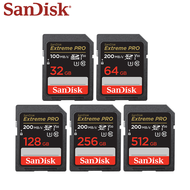 SanDisk Extreme PRO SDHC SDXC  - Memory Card Ssd recension och pris