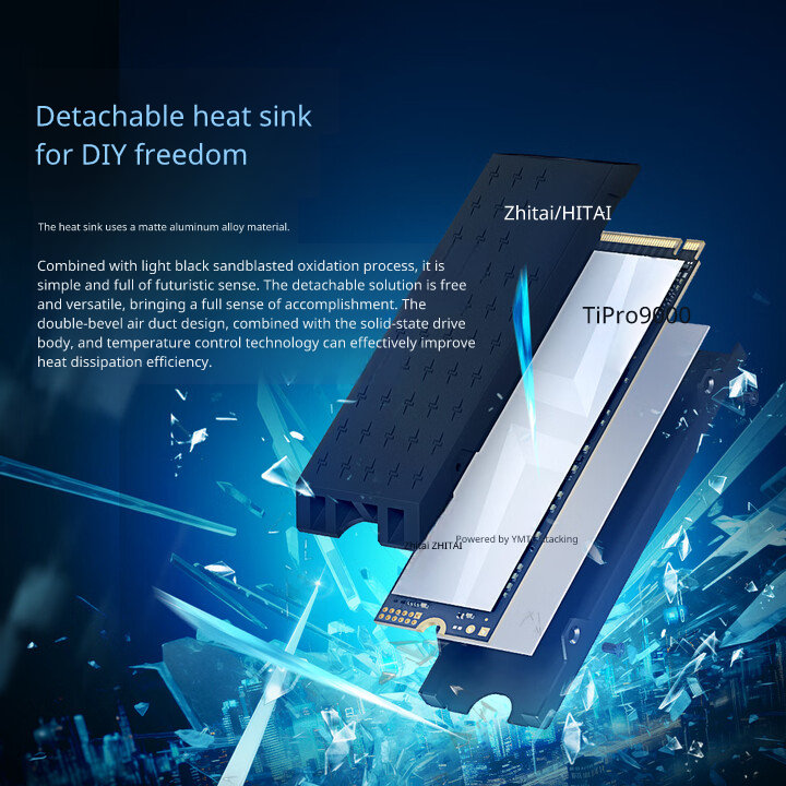 ZHITAI TiPro9000 NVMe M.2 2280 - Ssd 1Tb recension och pris
