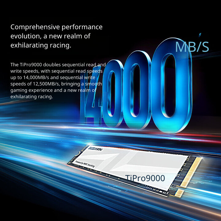 ZHITAI TiPro9000 NVMe M.2 2280 - Ssd 1Tb recension och pris