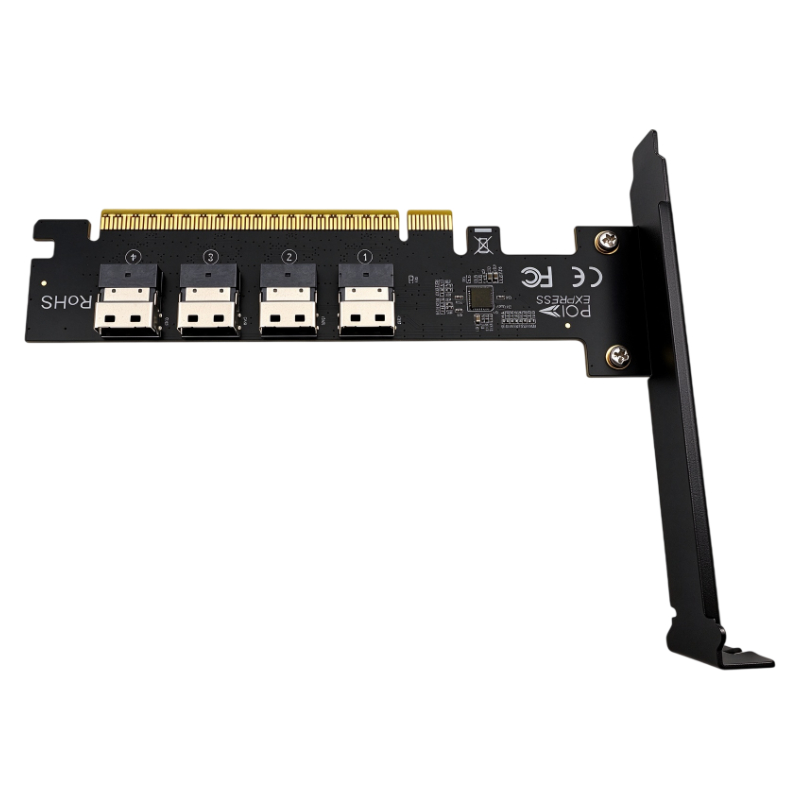 NEW 4 Port SFF-8654 4i SlimSAS - Memory Card Ssd recension och pris