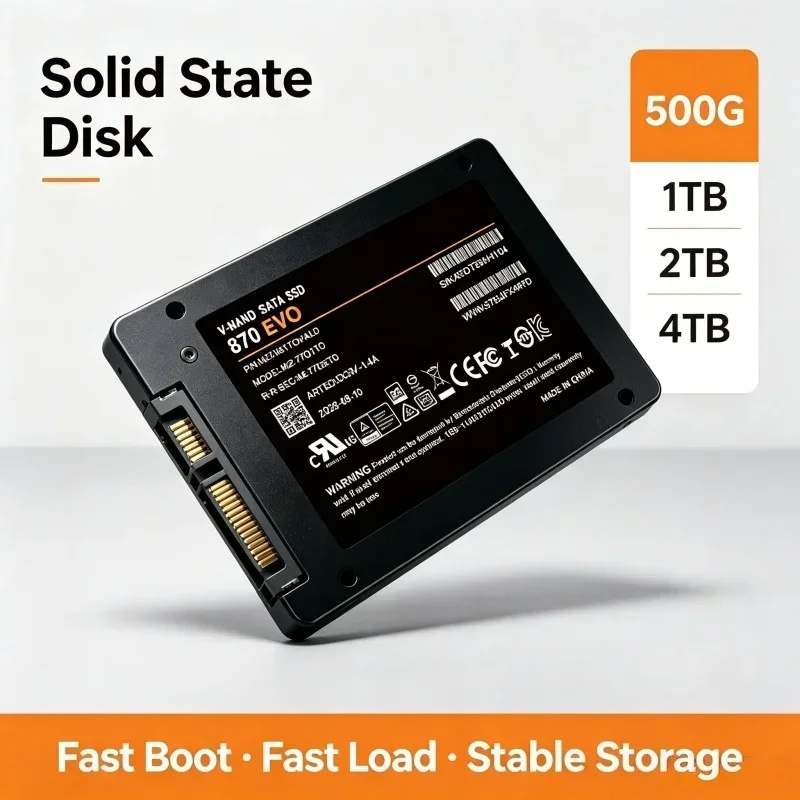 2.5Inch SATA3 870EVO SSD 500GB - Ssd 500Gb recension och pris