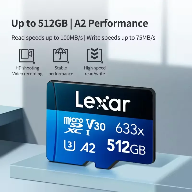 Lexar BLUE Series 633x High Sp - Memory Card Ssd recension och pris